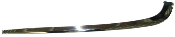 Chroomlijst links ACHTER W 210. 95-00 voor 1614055