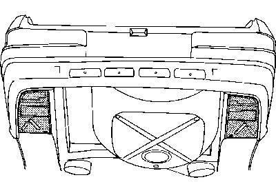 kofferbak, links Mercedes E klasse, W123, 1976-1985