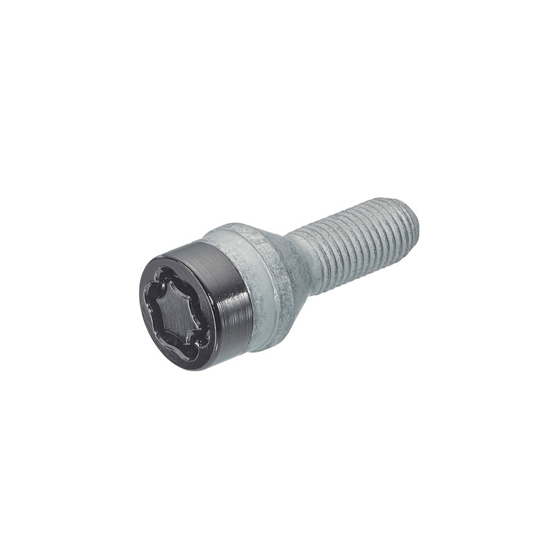 McGard Wheel locking bolts M14x1.50 Black - Conical - Length 27.3mm (17mm hex)