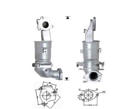 Nissan PRIMERA 2.2TD DCI 2184 cc 93 Kw / 126 cv YD22 Magnaflow C