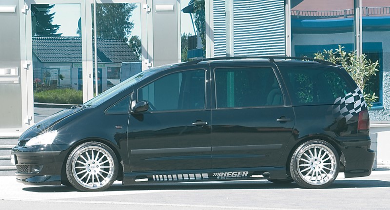 Achterbumper Diffusor Ford Galaxy vanaf 00 Rieger