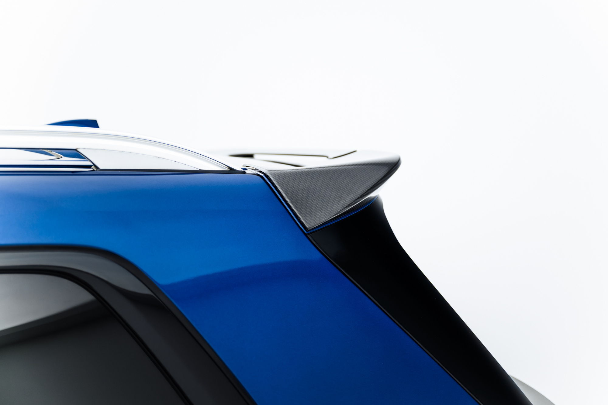 Prepreg Carbon Fiber Tailgate Spoiler (Upper) BMW X7 M-Pack G07 Maxton design