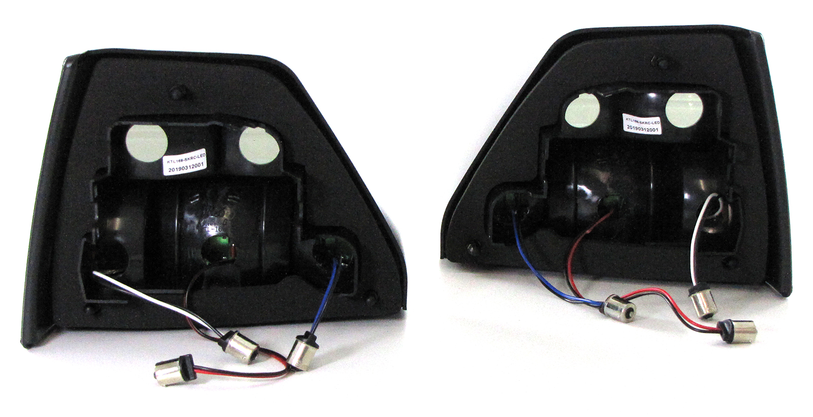 Achterlichten VW Golf II LED Zwart