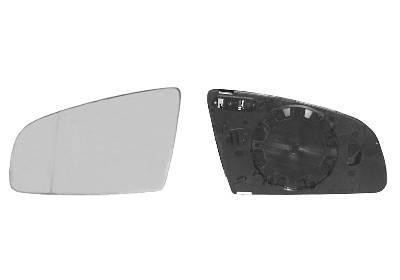 spiegelglas, bol glas, verwarmd, rechts Audi A4, 2004 -2007