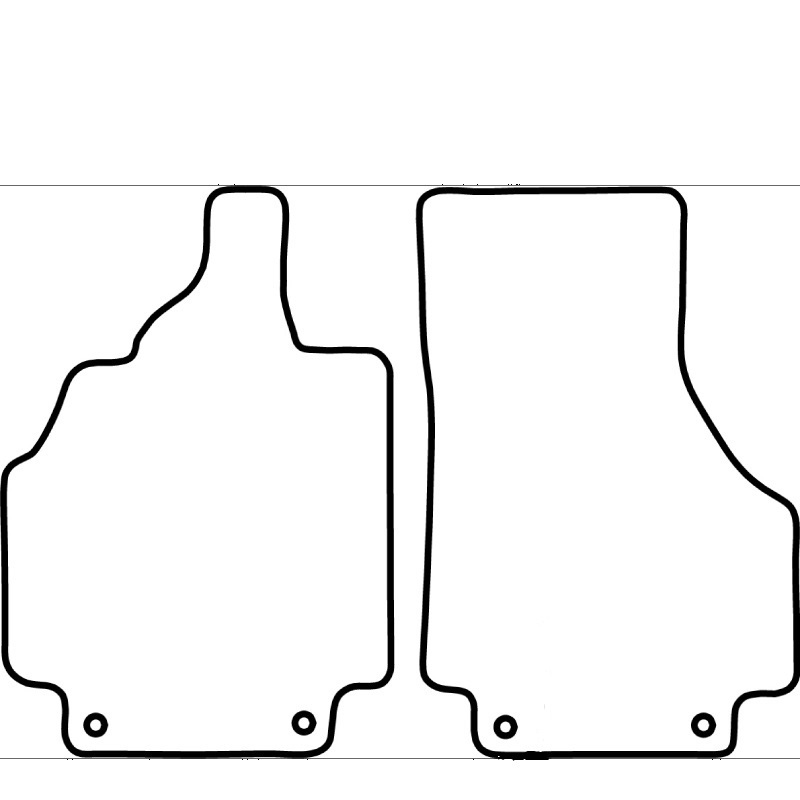 Automatten Velours  Audi R8 2007-