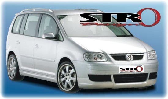 Zijskirts VW Touran STRO-Design ABS