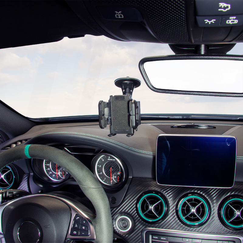Universal Smartphone/Navigation Holder with suction cup 40-120mm