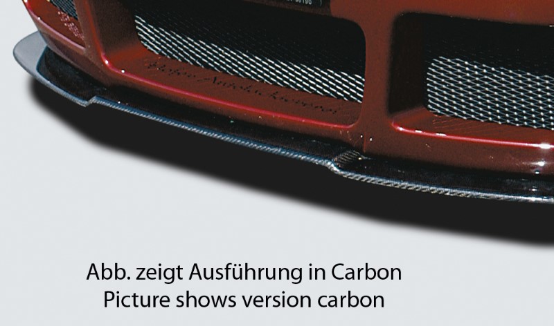 Spoilerzwaard gevormd voor Frontbumper RS-4-Look VW Golf IV Rieg