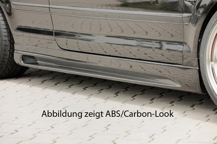 Zijskirts Audi A4 8H Cabrio 02- ABS Rieger