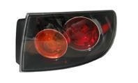 achterlicht, 4 drs Sedan, zwart, buiten, links,-06/2006 Mazda 3,