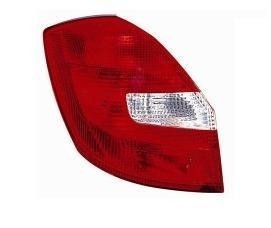 achterlicht, zonder fittingdeel, links Skoda Fabia, 2007-2010
