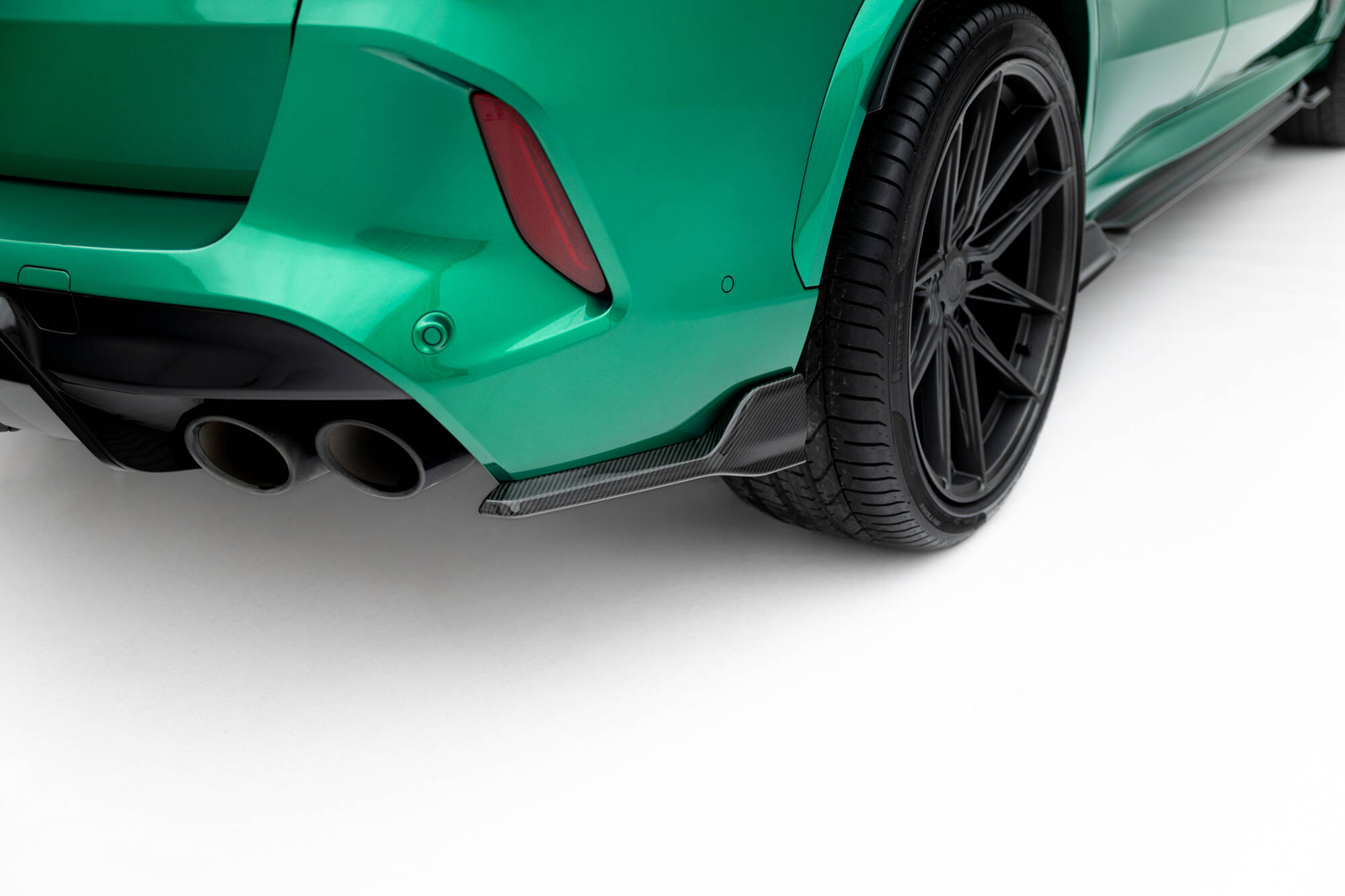 Carbon Fiber Achterzij spoilers BMW X5 M F95 Facelift Maxton