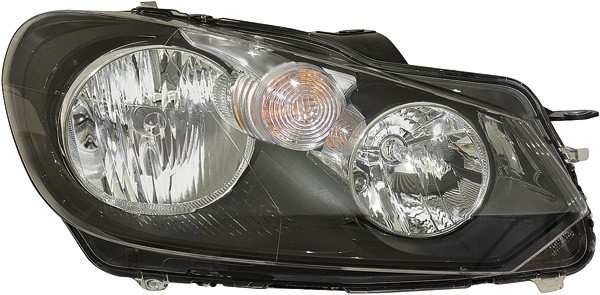Koplamp rechts VW GOLF VI 08->> VALEO H7+H15