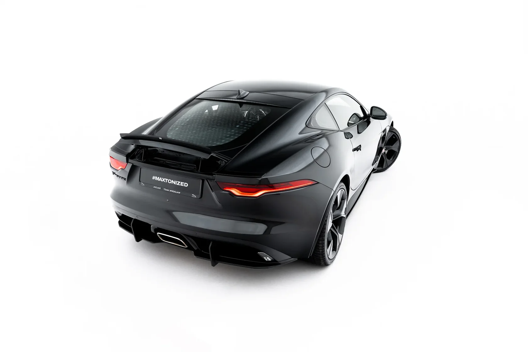 Spoiler Cap Jaguar F-Type X152 Facelift 2 Glans Zwart