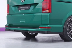 Bumperbeschermer Volkswagen T6/T6.1 (Mat Zwart)