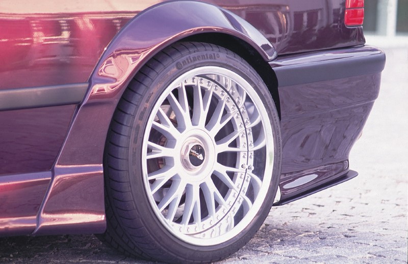 venderspacers Rear BMW E36 Coupe/Cabrio wideversion Polye