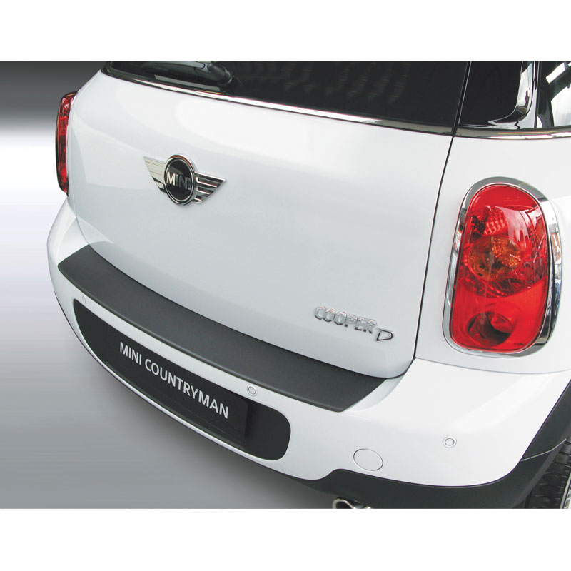 ABS Rear bumper protector  Mini Countryman R60 2010-2016 Black