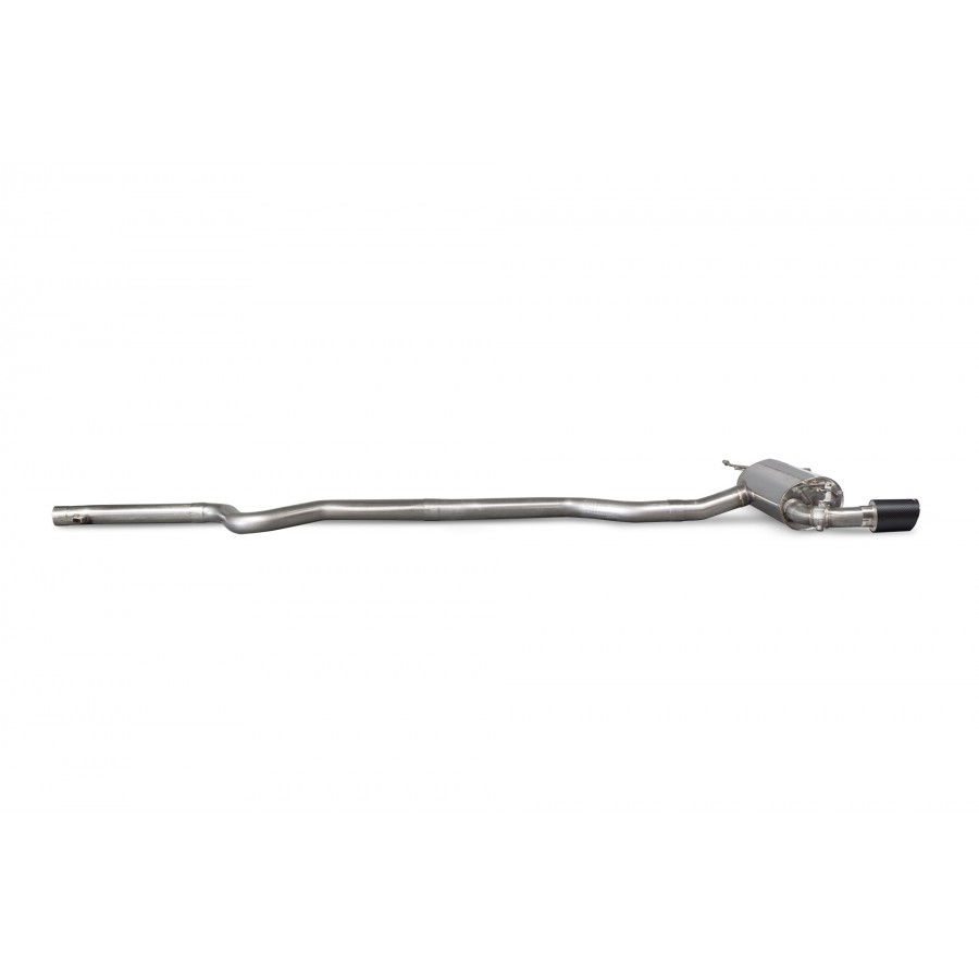 BMW 2 Series F22/23 M240i Non-GPF Model Non-res cat-back system with electronic valves Scorpion
