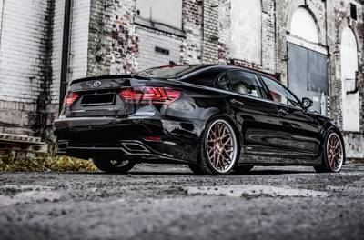 Diffuser Lexus LS Mk4 Facelift Glans Zwart
