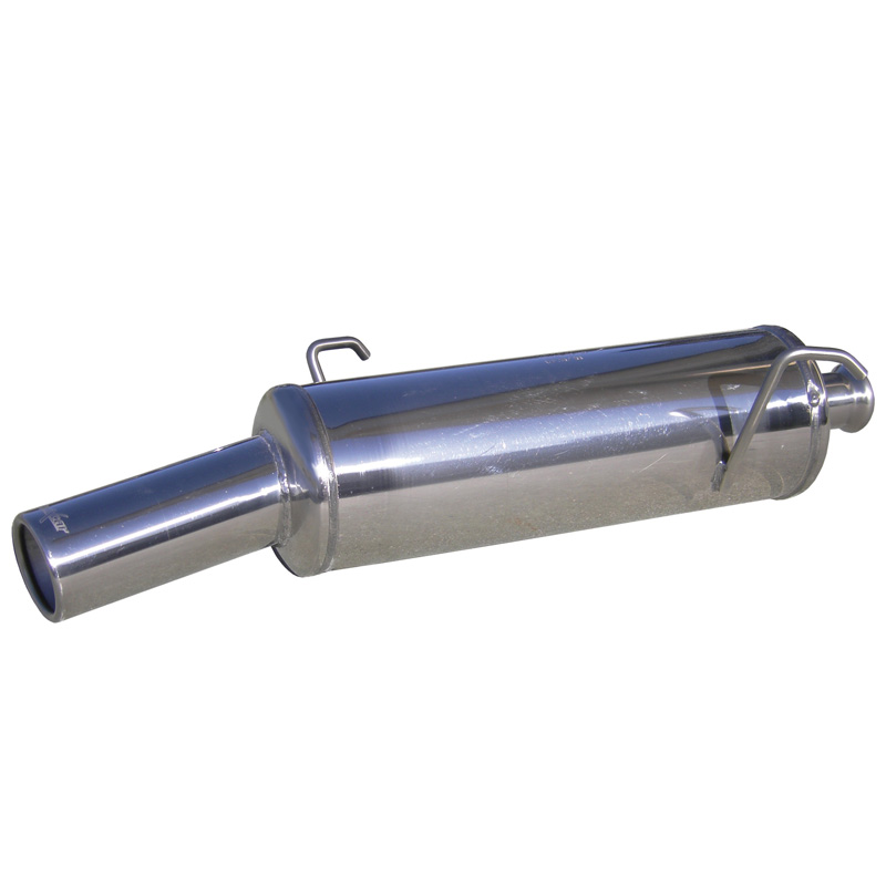 100% Inox Sport Exhaust  Peugeot 206 1.1 (60HP) -2000 80mm