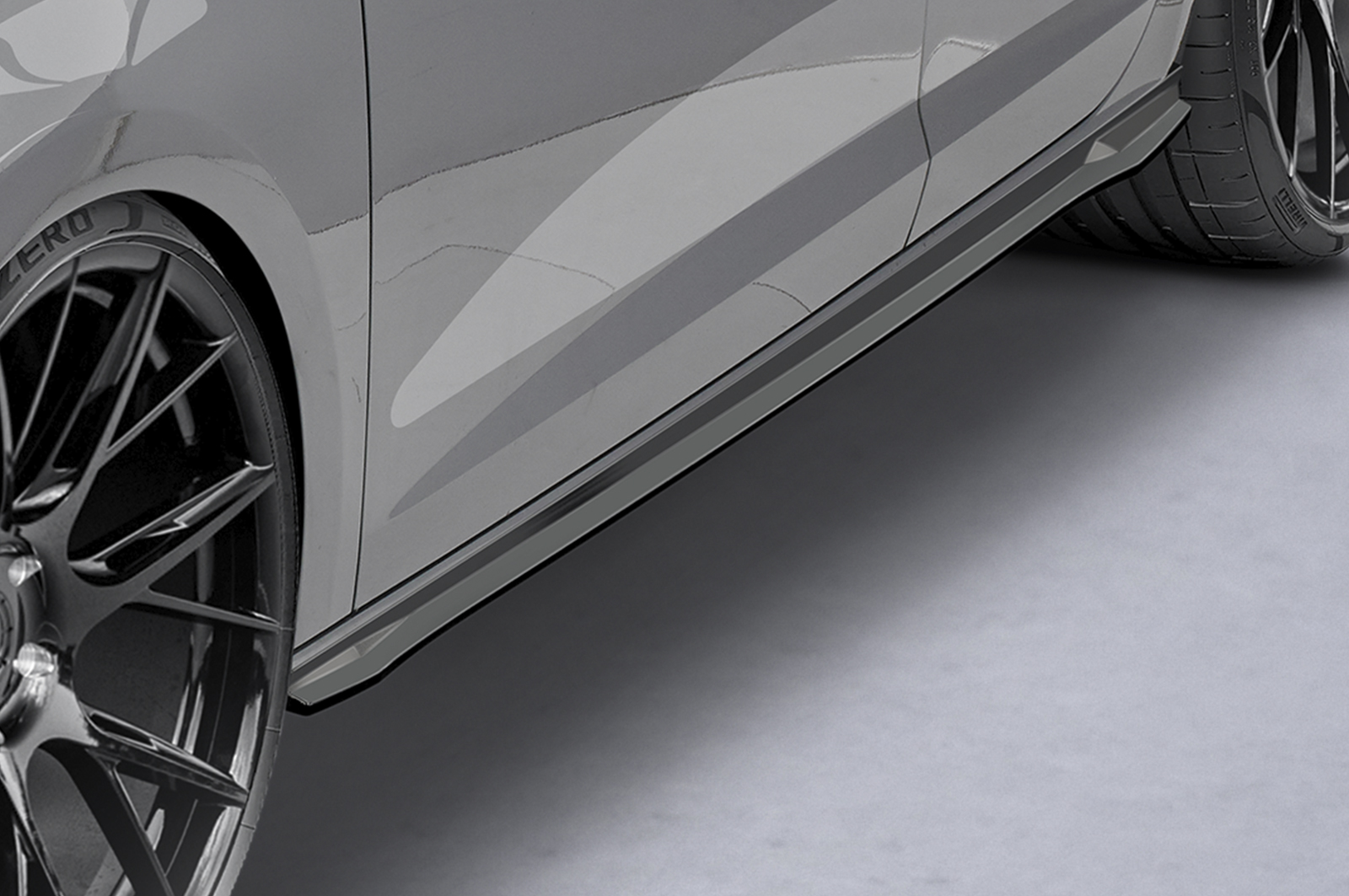 Zijskirts Seat Leon FR / Cupra CSR Glans Zwart