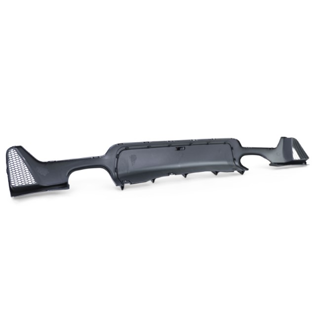 Diffusor BMW 4-serie F32 / F36 2013- Glans Zwart M-Pakket Duplex M4