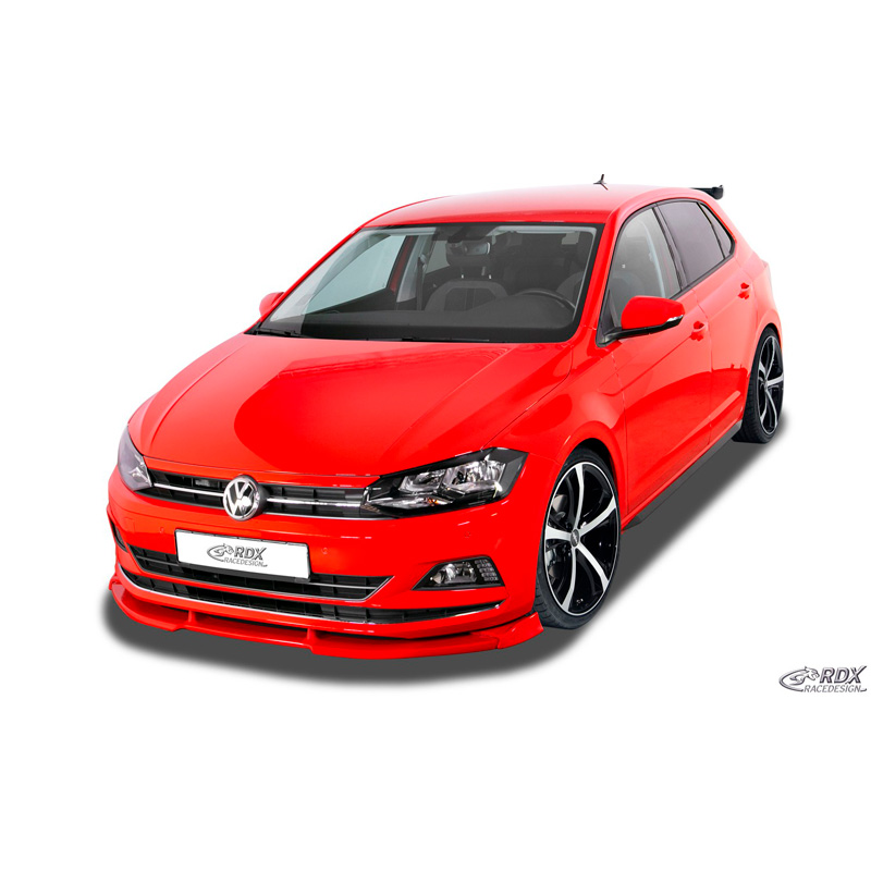Side skirts 'Slim'  Volkswagen Polo (AW) 2017- (ABS glossy black)