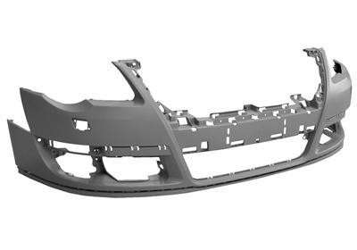 voorbumper, in primer, koplampsproeiers VW Passat, 2005-2010
