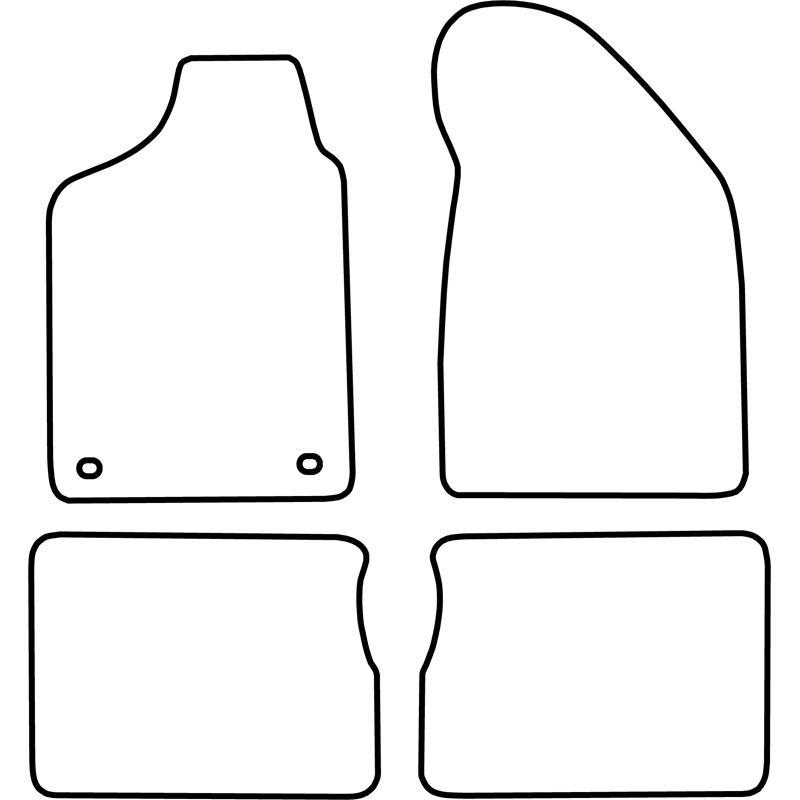 Automatten  Renault Clio 1990-1998