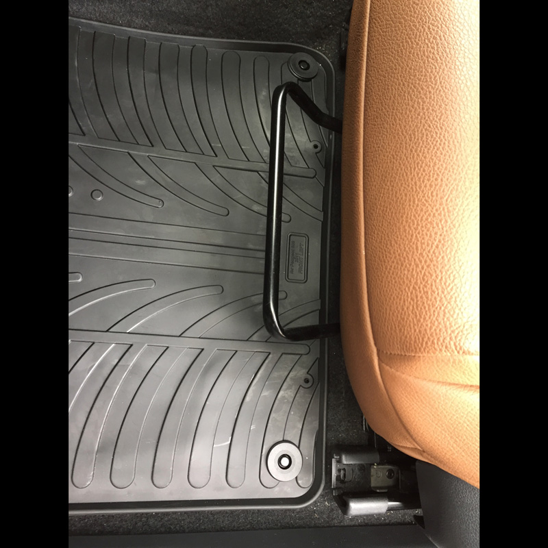 Rubbermatten  Peugeot 508 2011-2018 (T profiel 4-delig + montageclips)