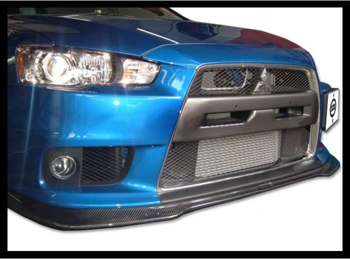 Voorspoiler Mistubishi Evo x Carbon