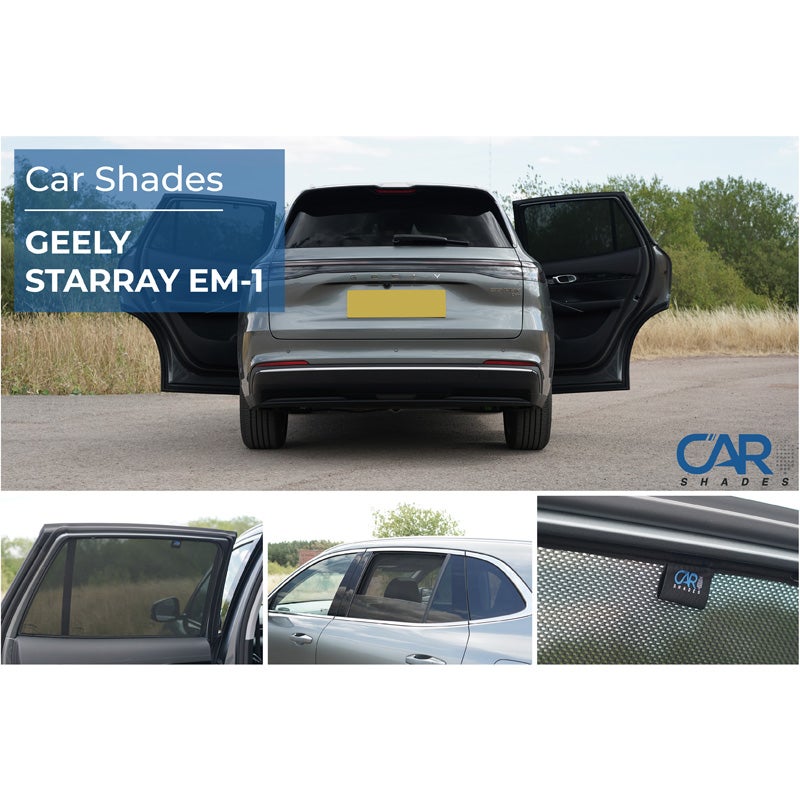 Set de Car Shades (portes arrières) sur mesure pour Geely StarRay 2024- (2-pièces)