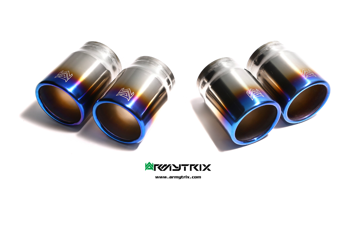 Armytrix Ferrari 599 GTB 6.0 V12 (2006-2012) Quad Titanium Blue
