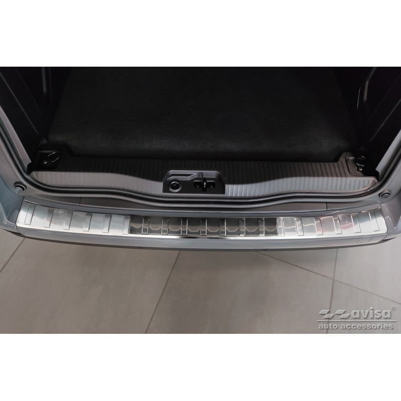 Stainless Steel Rear bumper protector  Mercedes Citan (W420) Box/Tourer 2021- 'Ribs'