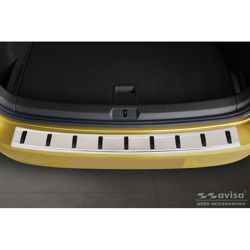 Stainless Steel Rear bumper protector  Volkswagen Golf VII HB 3/5-doors 2012-2017 & Facelift 2017-2019 'STRONG EDITION'