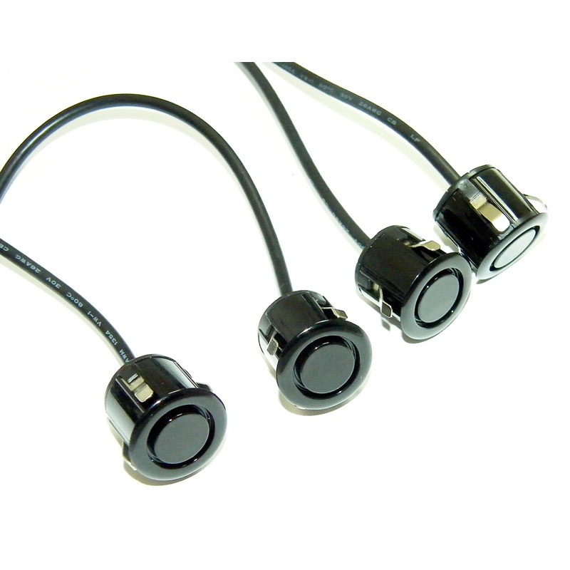 ParkSafe Achteruitrijdradar (geschikt voor trekhaak) incl. 4 Sensoren/Buzzer (12/24V)
