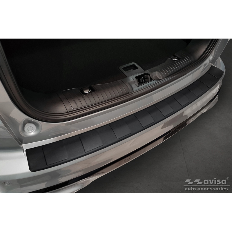 Matzwart RVS Achterbumperprotector  Ford Kuga III ST-Line/Vignale/Hybrid ST-Line 2019-2024 & FL 2024- 'Ribs'