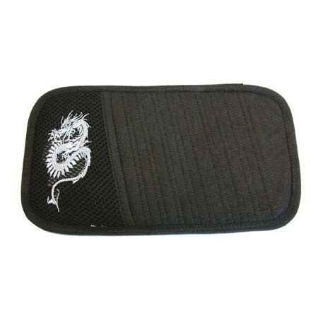 CD houder zonneklep Dragon grijs