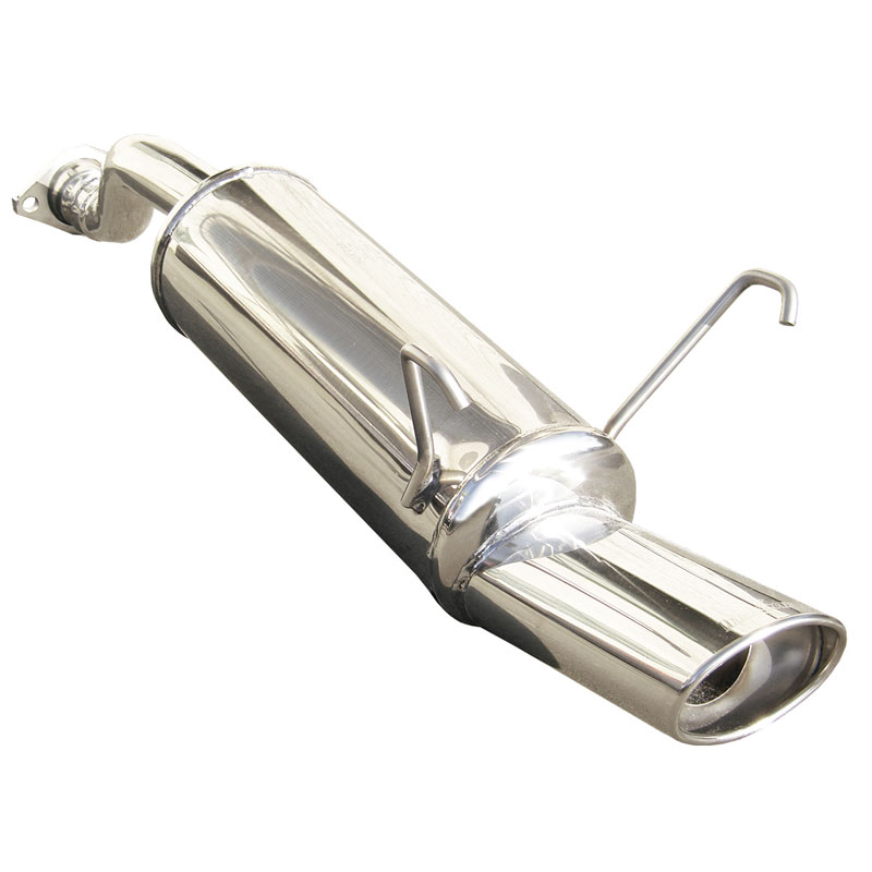 100% Inox Sport Exhaust  Honda Integra Type-R 1.8 1998- 120x80mm