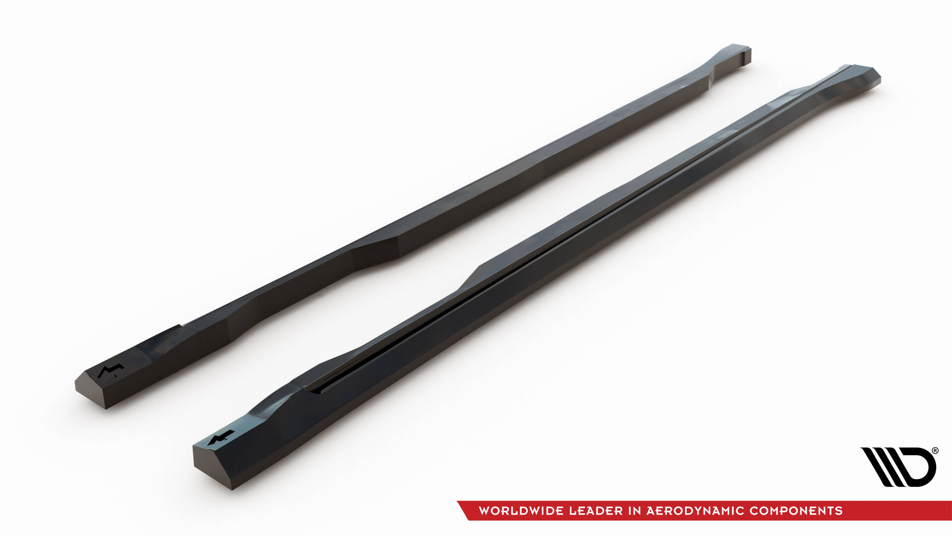 Zijskirts Ford Explorer XLT MK6 Maxton Glanzend zwart