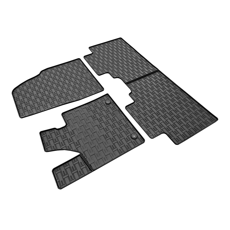 Rubber car mats set  Leapmotor C10 2024- (3-pieces)