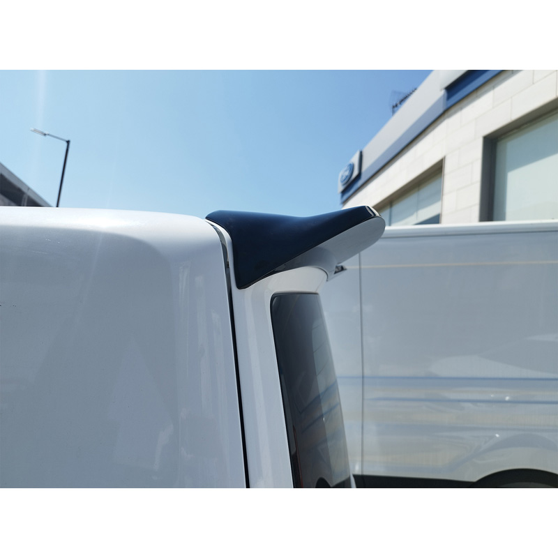 Motordrome Roof spoiler V.3  Ford Transit Custom (V710) 2023- & Volkswagen Transporter T7 2024- (with tailgate) (PU)
