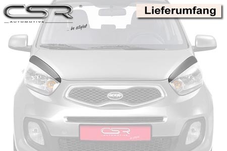 Koplampspoilers Kia Picanto