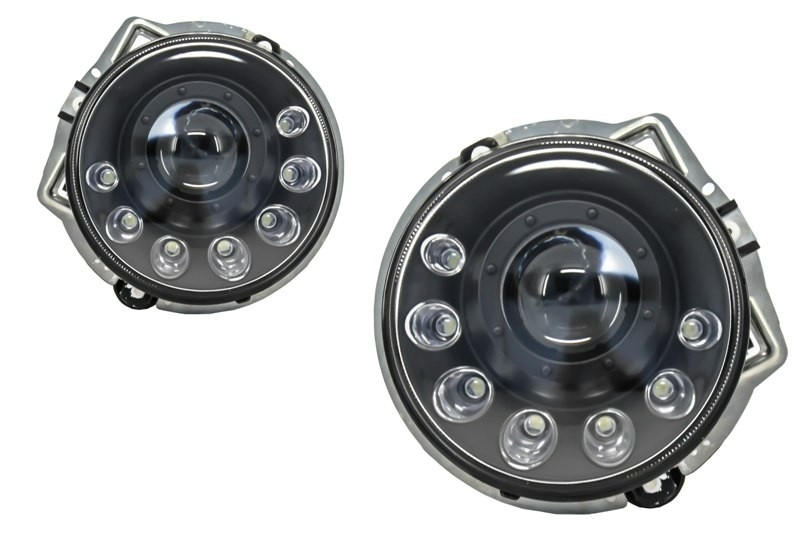 Headlights Mercedes Benz G-Klasse W463 black 92-06