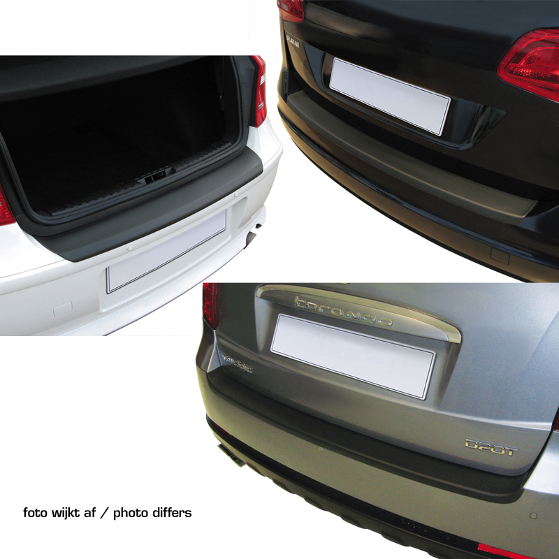 ABS Rear bumper protector  Ford Transit/Tourneo Custom 2014- Black