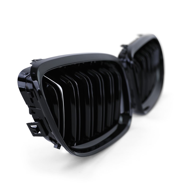 Grill Nieren BMW E92, E93 09-12 Glans Zwart