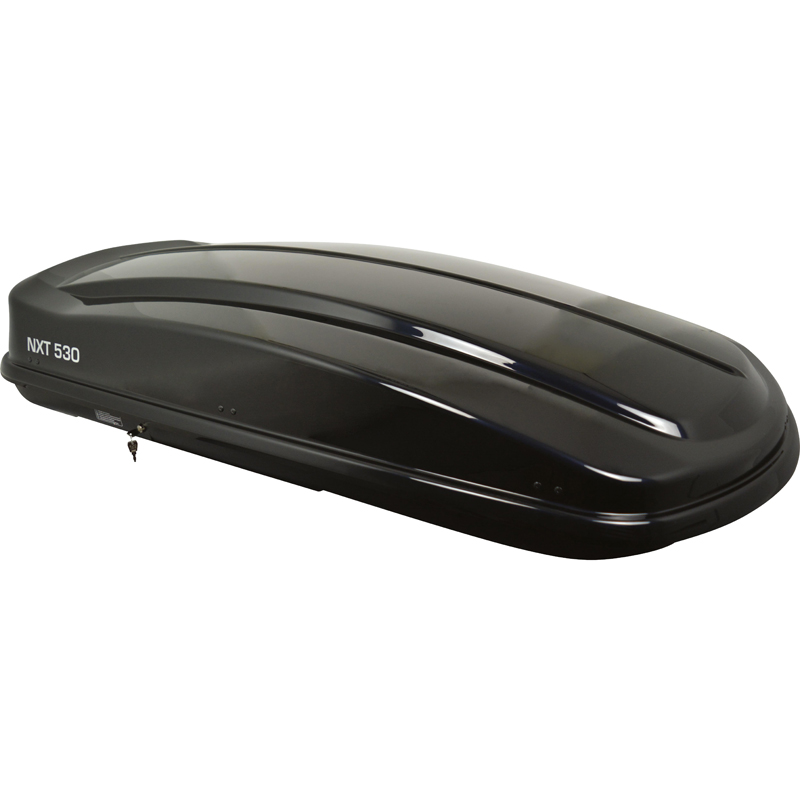 Twinny Load Roof box NXT 530 Liter Glossy-Black 201x90x40cm (Dual Side)
