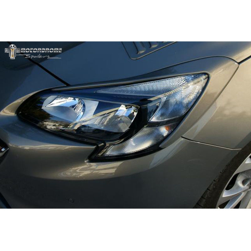 Head Light Spoilers  Opel Corsa E 2014- (ABS)