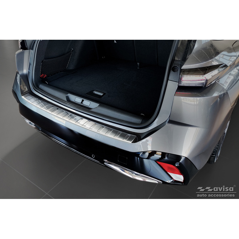 Stainless Steel Rear bumper protector  Peugeot 308 II SW 2013-2017 & Facelift 2017-2021 'Ribs'