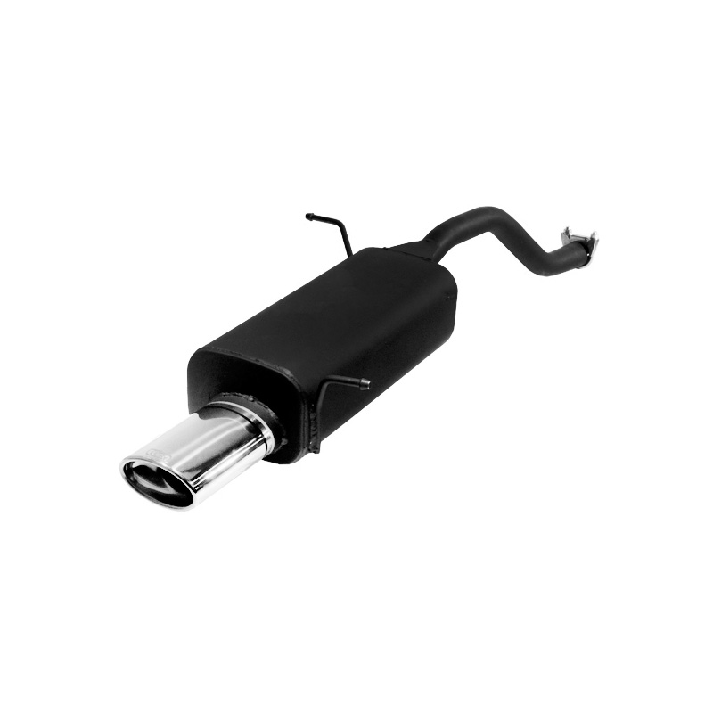 Sport exhaust  Ford Fiesta VII HB 1.25i 44/60kW 2008-2014 120x80mm